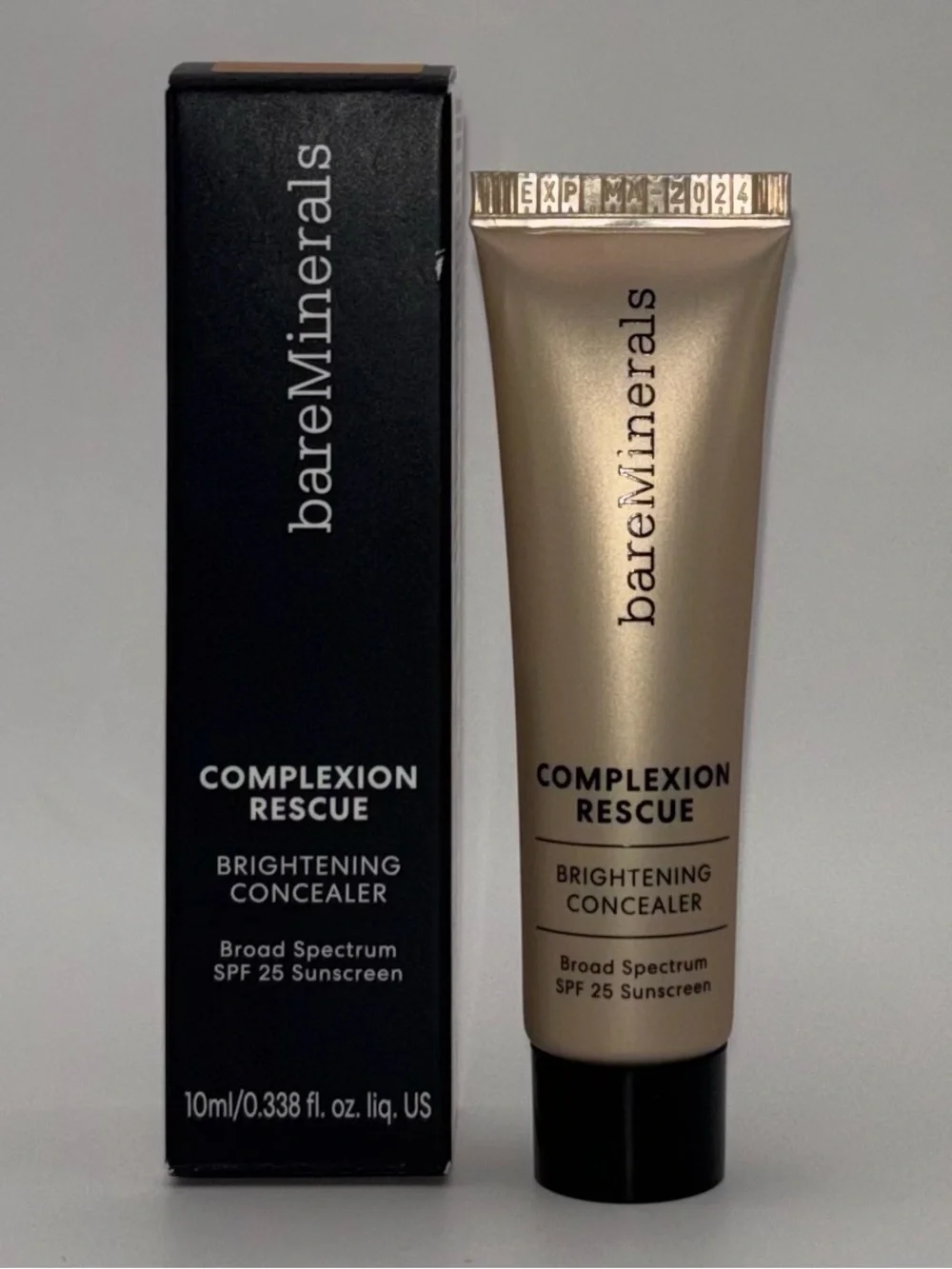 bareMinerals Complexion Rescue Brightening Concealer SPF 25 Medium Suede NIB